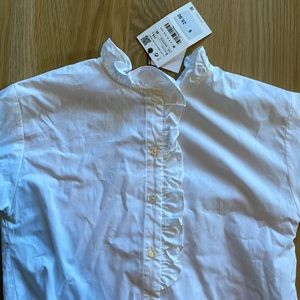 Zara button down blouse
